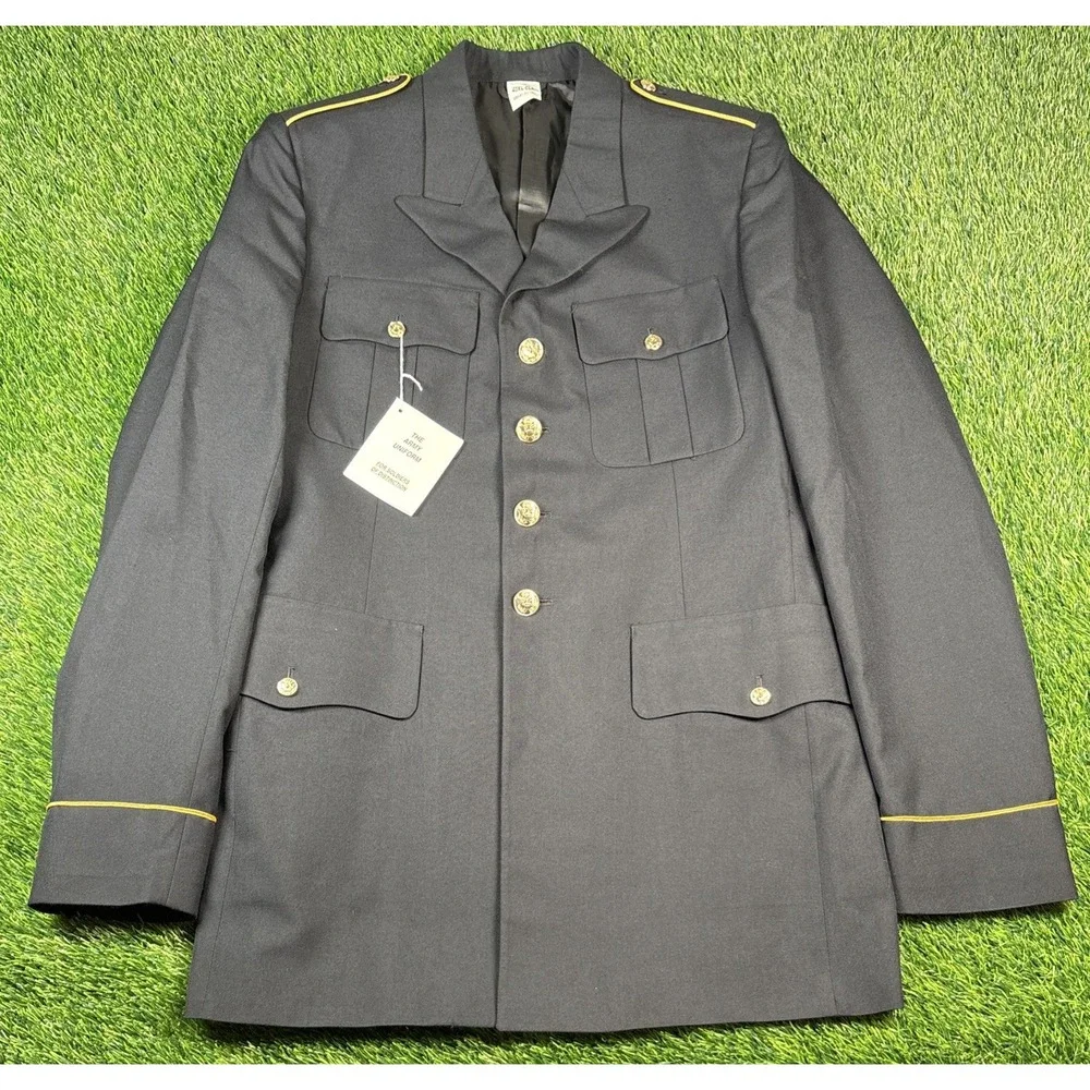 40XL Army Service Uniform ASU Dress Blue Enlisted Man Jacket Coat NWT